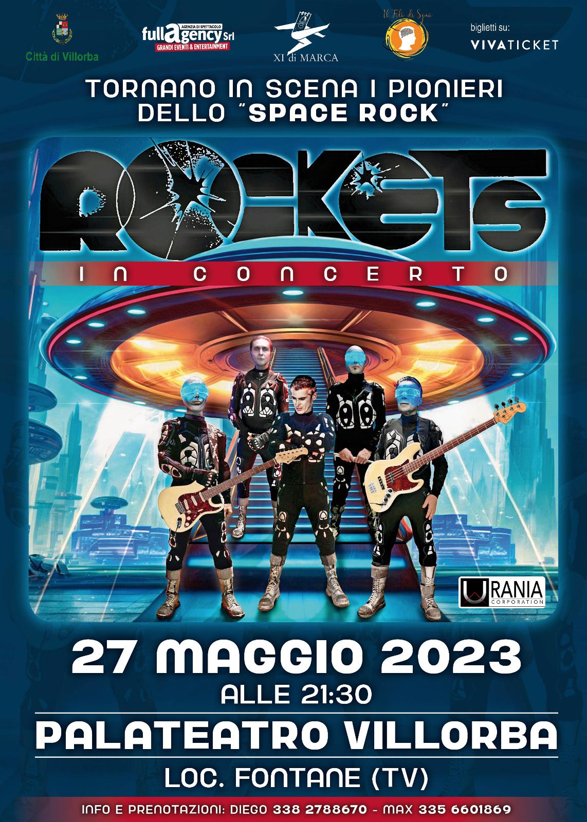 Scopri di più sull'articolo ROCKETS in concerto